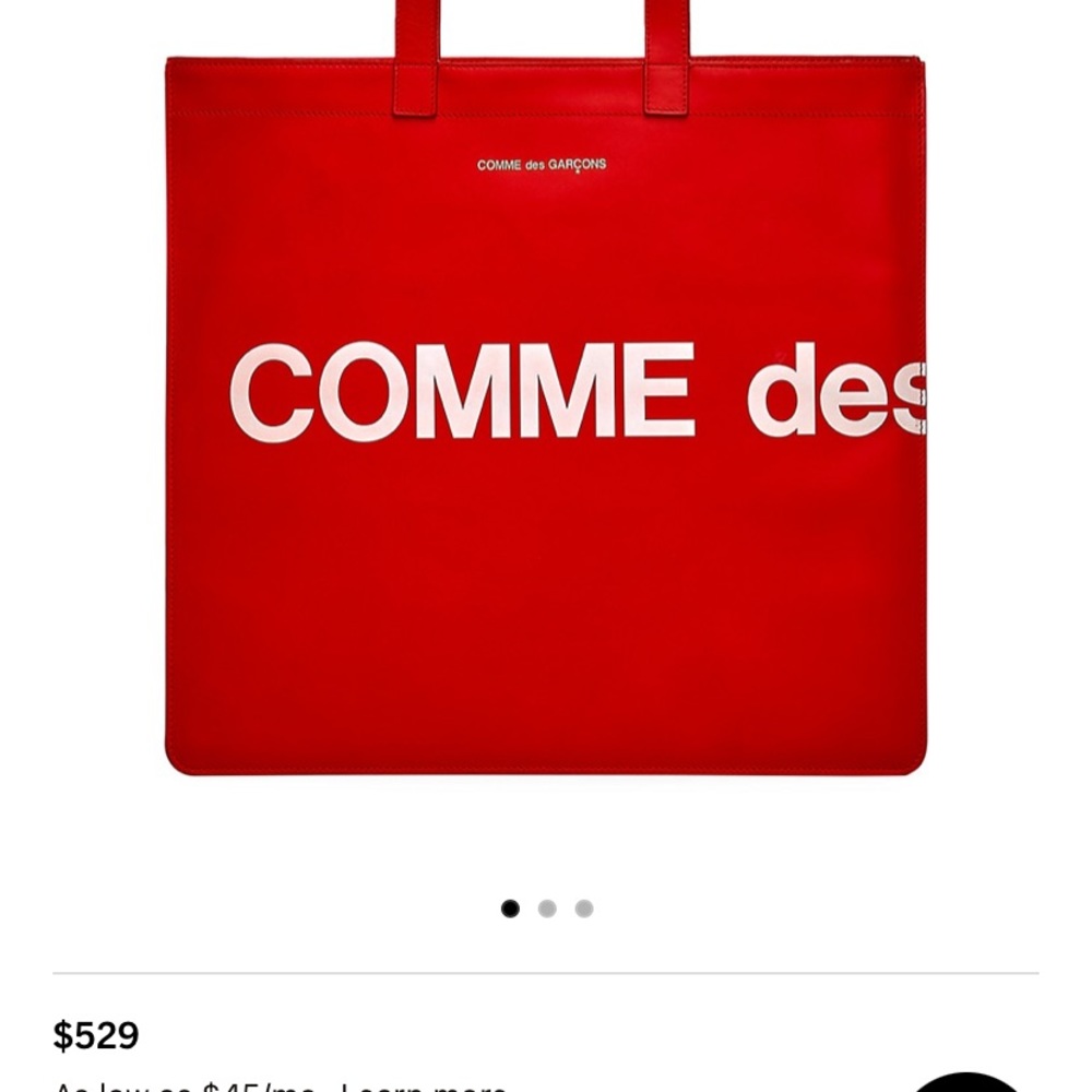 Common de garçons bag. Worth $530 asking $300.
